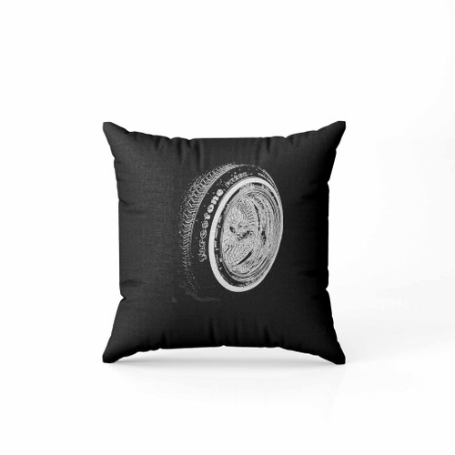 Knockoff Wire Wheel Pillow Case Cover