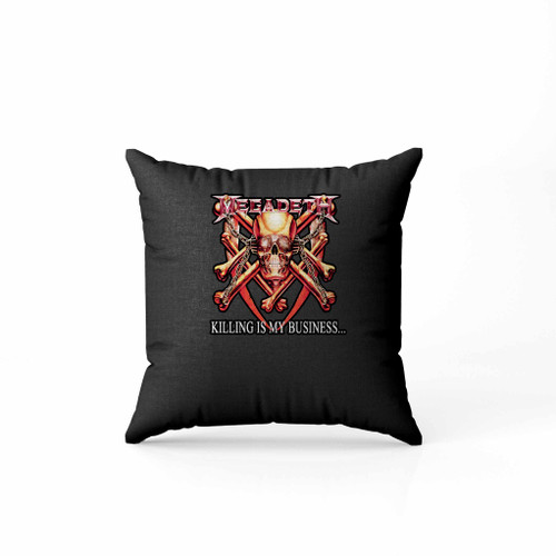 Megadeath Killing Is My Business Logo Pillow Case Cover