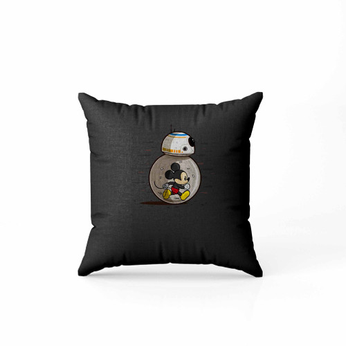 Mm8 Star Wars Bb8 Disney Or Mickey Mouse Lovers Pillow Case Cover