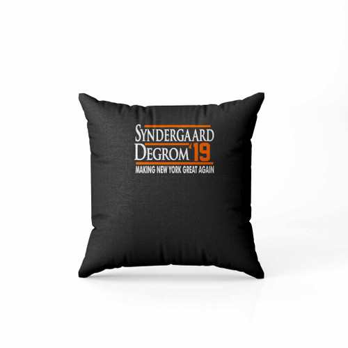 New York Degrom Syndergaard Pillow Case Cover