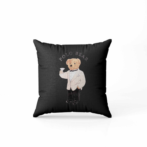 Polo Bear Auctioneers Pillow Case Cover