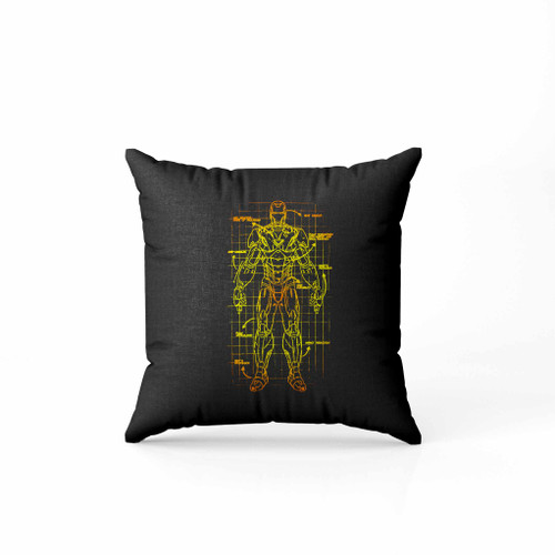 Project Iron Man Pillow Case Cover
