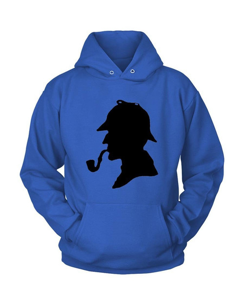 Sherlock Holmes Silhouette Unisex Hoodie