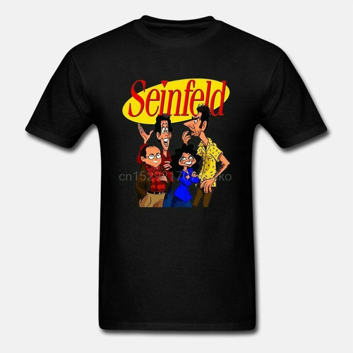 Seinfeld Caricature Man's T-Shirt Tee Seinfeld Caricature Man's T-Shirt Tee