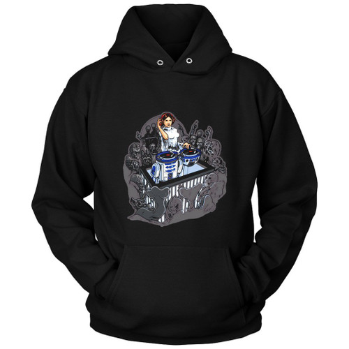 Star Wars Dj Rebel Leia Unisex Hoodie