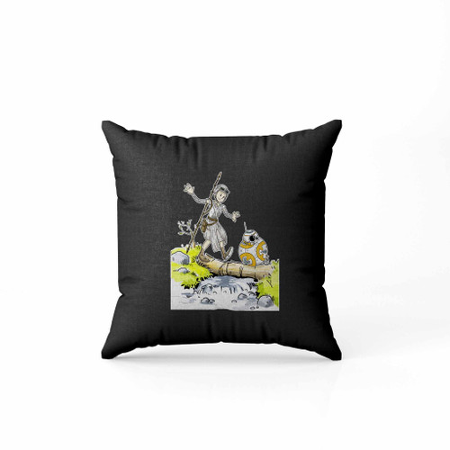 Star Wars Bb8 Rey Parody Pillow Case Cover Star Wars Bb8 Rey Parody Pillow Case Cover