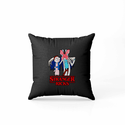 Stranger Ricks And Morty Pillow Case Cover Stranger Ricks And Morty Pillow Case Cover