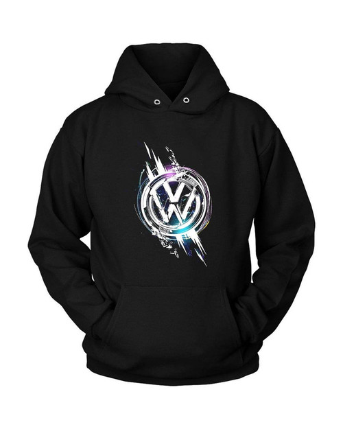 Volkswagen Vw Logo Emblem Auto Moto Unisex Hoodie