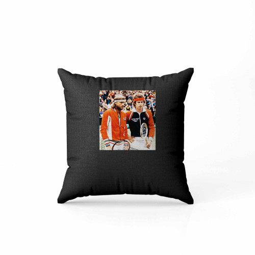 Tennis John Mcenroe Bjorn Borg Pillow Case Cover