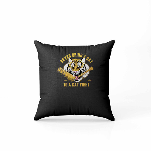 The Walking Dead Never Bring A Bat To Cat Fight Pillow Case Cover