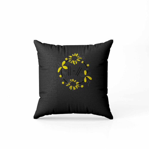 Twenty One Pilots Trench Flowered Logo Pillow Case Cover