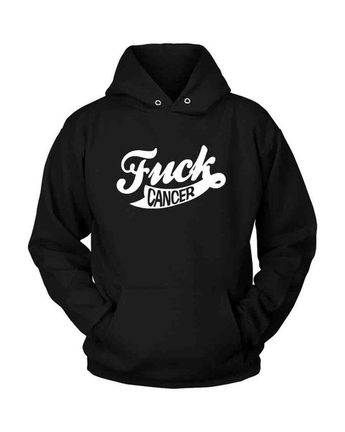 Fuck Cancer Logos Unisex Hoodie