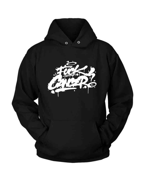 Graffity Fuck Cancer Unisex Hoodie