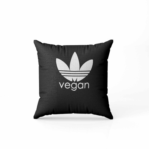 Vegan Slogan Ladies Womens Vegandidas Funny Logo Pillow Case Cover