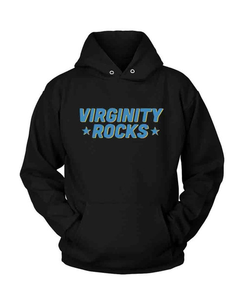 Virginity Rocks Star Unisex Hoodie