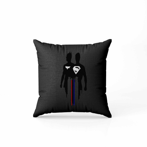 Batman And Superman 2 Pillow Case Cover