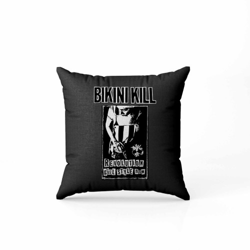 Bikini Kill Revolution Girl Style Now Band Pillow Case Cover