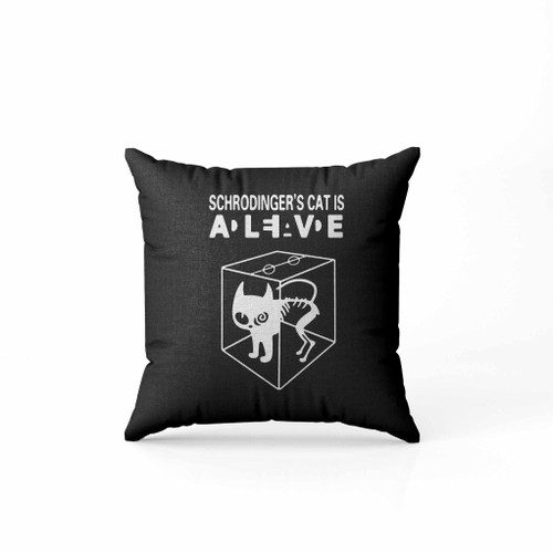 Cat Dead Alive Schrodingers Sheldon Geek Nerd Penny Big Bang Soft Kitty Pillow Case Cover