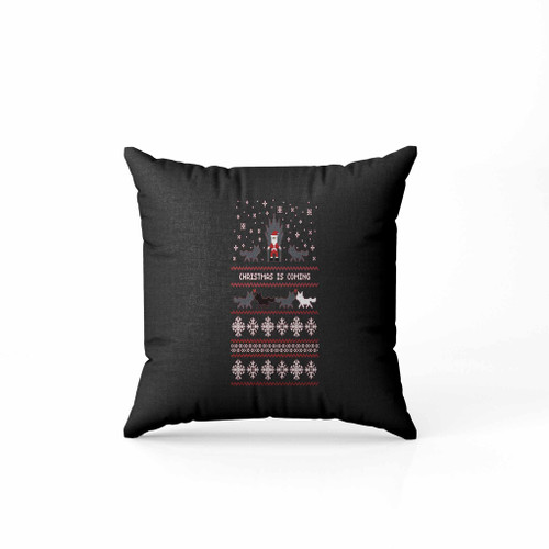 Christmas Is Coming Santa Pillow Case Cover