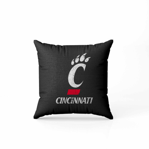 Cincinnati Bearcats Logo Grunge Pillow Case Cover