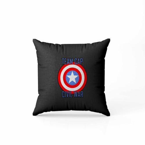 Civil War Team Captain Pillow Case Cover