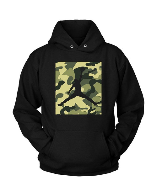 Camo Jordan Jumpman Unisex Hoodie