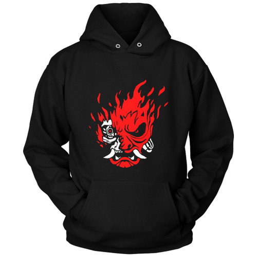 Cyberpunk 2077 Skull Cyber Samurai Unisex Hoodie