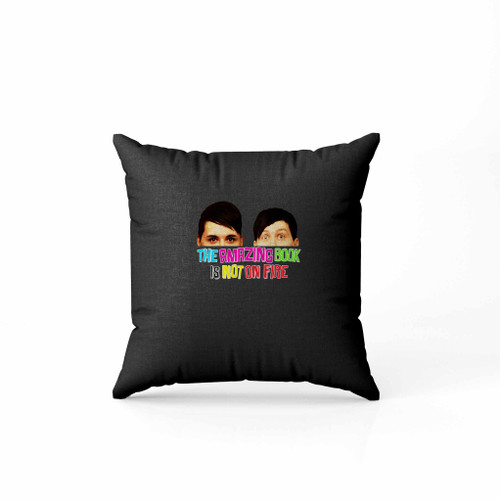 Dan And Phil Half Faces Tabinof Pillow Case Cover Dan And Phil Half Faces Tabinof Pillow Case Cover