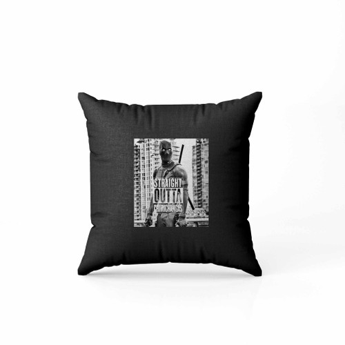 Deadpool Straight Outta Chimichangas Pillow Case Cover