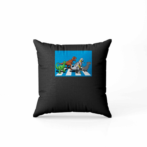 Dino Crossing Pillow Case Cover