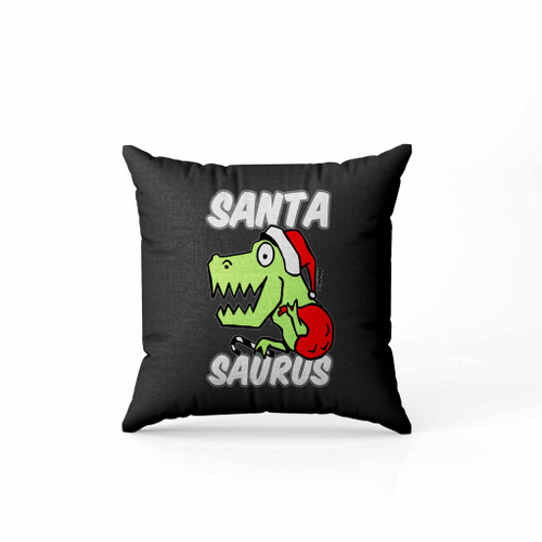 Dinosaur Santa Claus Mashup Pillow Case Cover