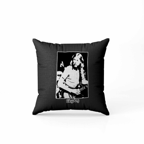 Duane Allman W Les Paul Guitar Vintage Style Skydog Pillow Case Cover