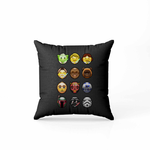 Emoji Wars Pillow Case Cover