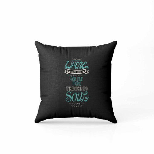Fall Out Boy I Dont Know Where You Going Pillow Case Cover