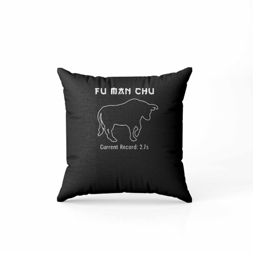 Fu Man Chu Bull Pillow Case Cover