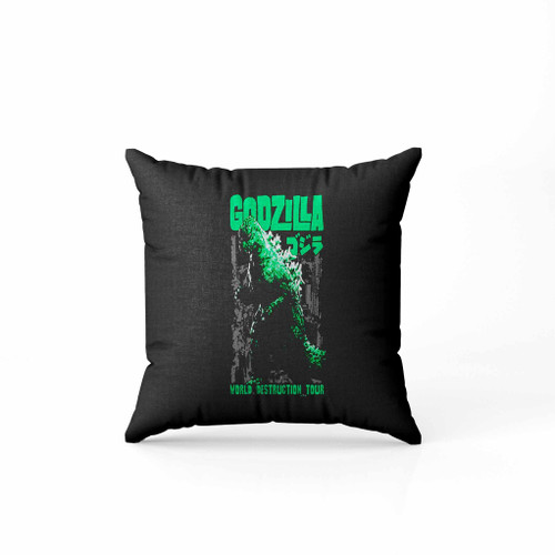 Godzilla World Destruction Tour 2 Pillow Case Cover