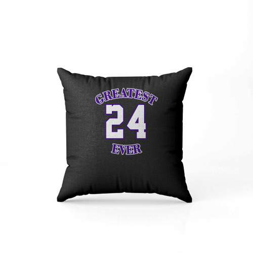 Gold Los Angeles 24 Kobe Greatest Ever Pillow Case Cover