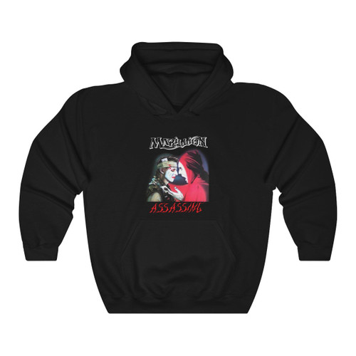 Marillion Assassing Black Progressive Rock Fish Fugazi Unisex Hoodie