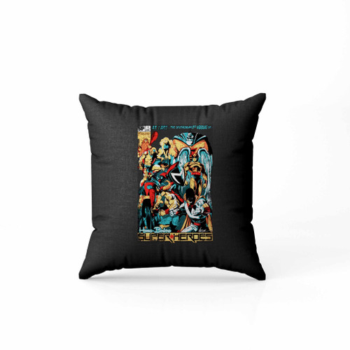 H B Super Heroes Pillow Case Cover