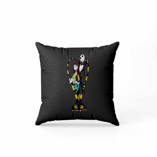 Halloween The Nightmare Before Christmas Jack Skellington And Sally Design By Gapin Pillow Case Cover