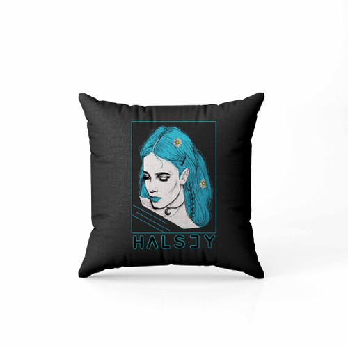 Halsey Rectangle Fan Art Pillow Case Cover