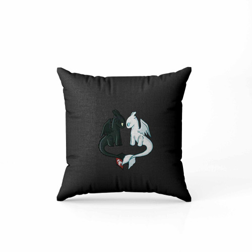 Httyd Toothless And Light Fury Pillow Case Cover