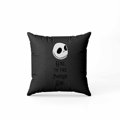 Jack Nightmare Before Christmas Hail To The Pumpkin King Pillow Case Cover