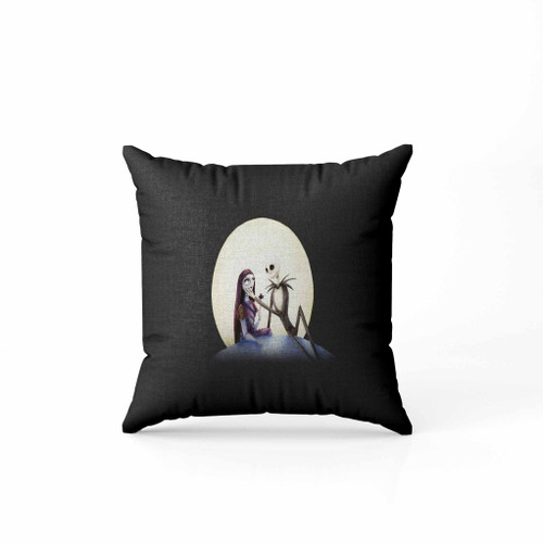 Jack Skellingon And Sally Nightmare Before Christmas Pillow Case Cover