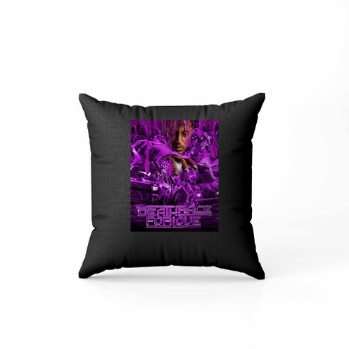 Juice Wrld Death Race For Love V2 Purple Cover Pillow Case Cover