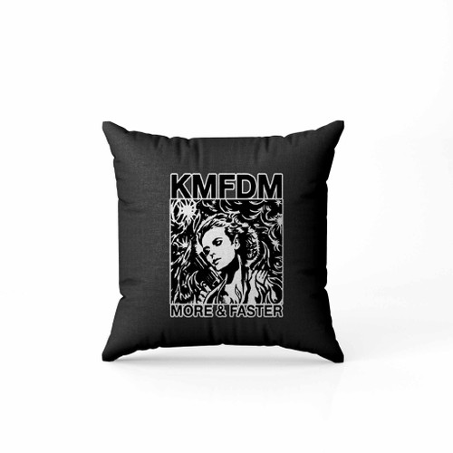 Kmfdm More And Faster Industrial Kraut Mdfmk Excessive Force Pillow Case Cover