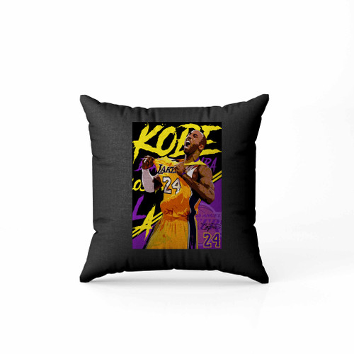 Kobe Bryant 24 Lakers Pillow Case Cover