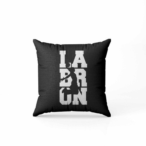 Labron Basketball V2 White Pillow Case Cover