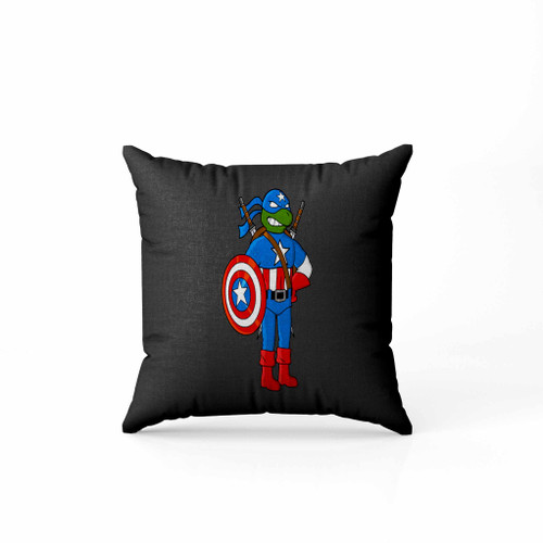 Leo Captain American Ninja Turtle Tmnt Pillow Case Cover