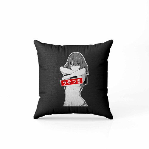 Lewd Anime Conduct Ahegao Hentai Anime Japan Funny Pillow Case Cover